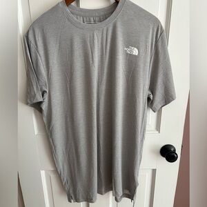 The North Face Men's Light Gray Short Sleeve Tee